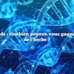Réponse rapide : combien pouvez-vous gagner en coupant de l’herbe ?
